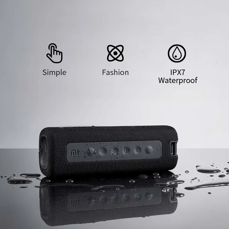 Портативный Bluetooth динамик Xiaomi Mi 16 Вт TWS подключение высокое качество звука