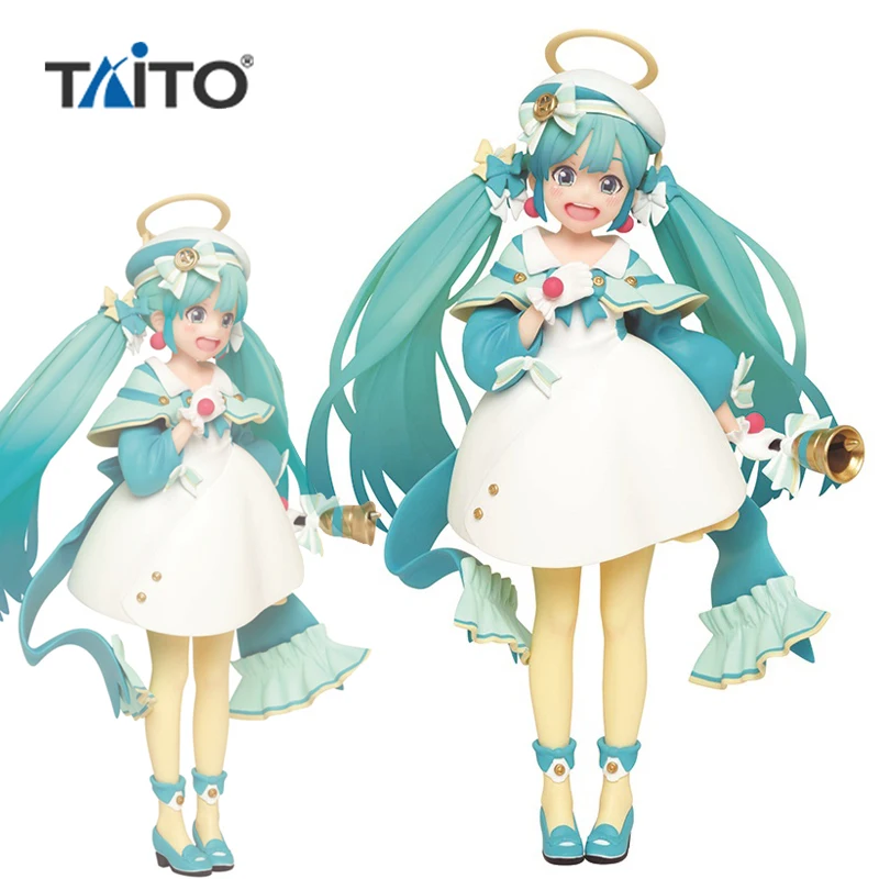 Новинка Hatsune Miku оригинальная Taito Vocaloid сезон 2 зимняя одежда кавайная аниме фигурка