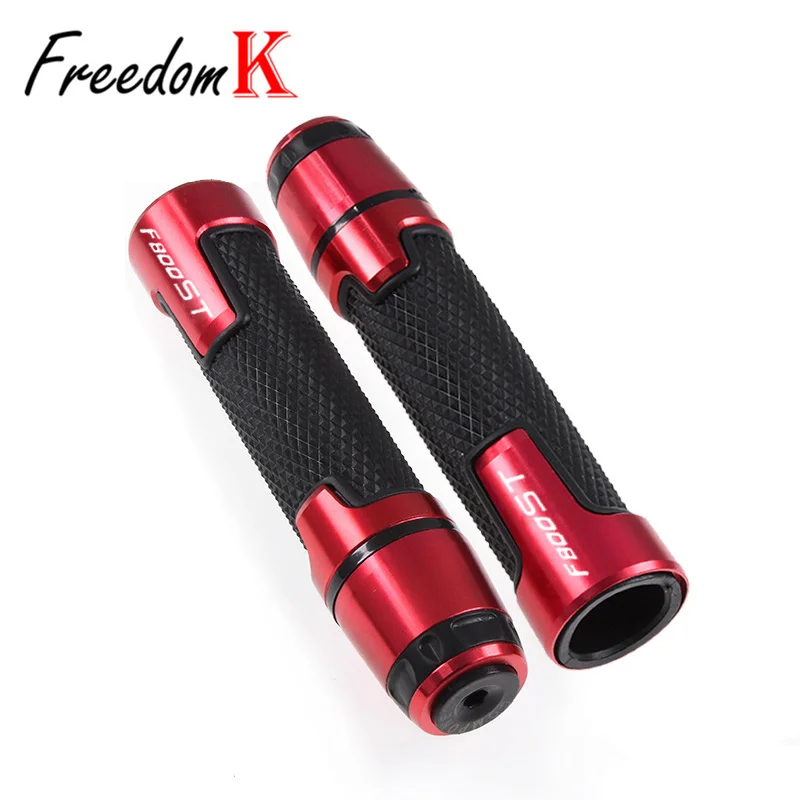 

For BMW F800ST F800 ST F800ST F800 ST Motorcycle 7/8"22mm Aluminum Rubber Handlebar Grips Ends Handle Caps Ha