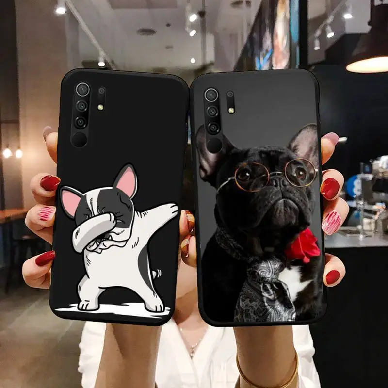 

Pug French Bulldog Phone Case For xiaomi Redmi 5 5A plus 7A 8 note 2 3 4 5 5A 6 7 GO K20 A2