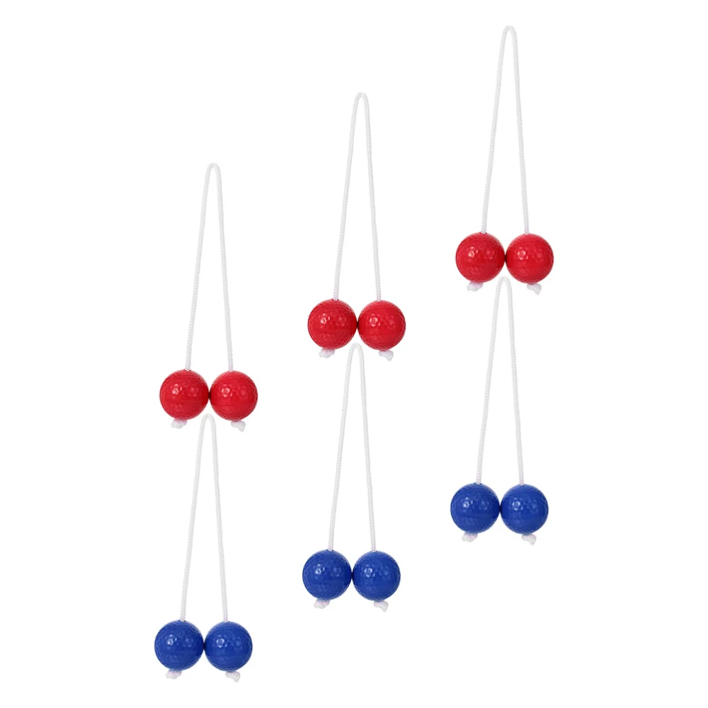 

6pcs Outdoor Golfs Training Balls Replacement Ladder Balls (Assorted Color)