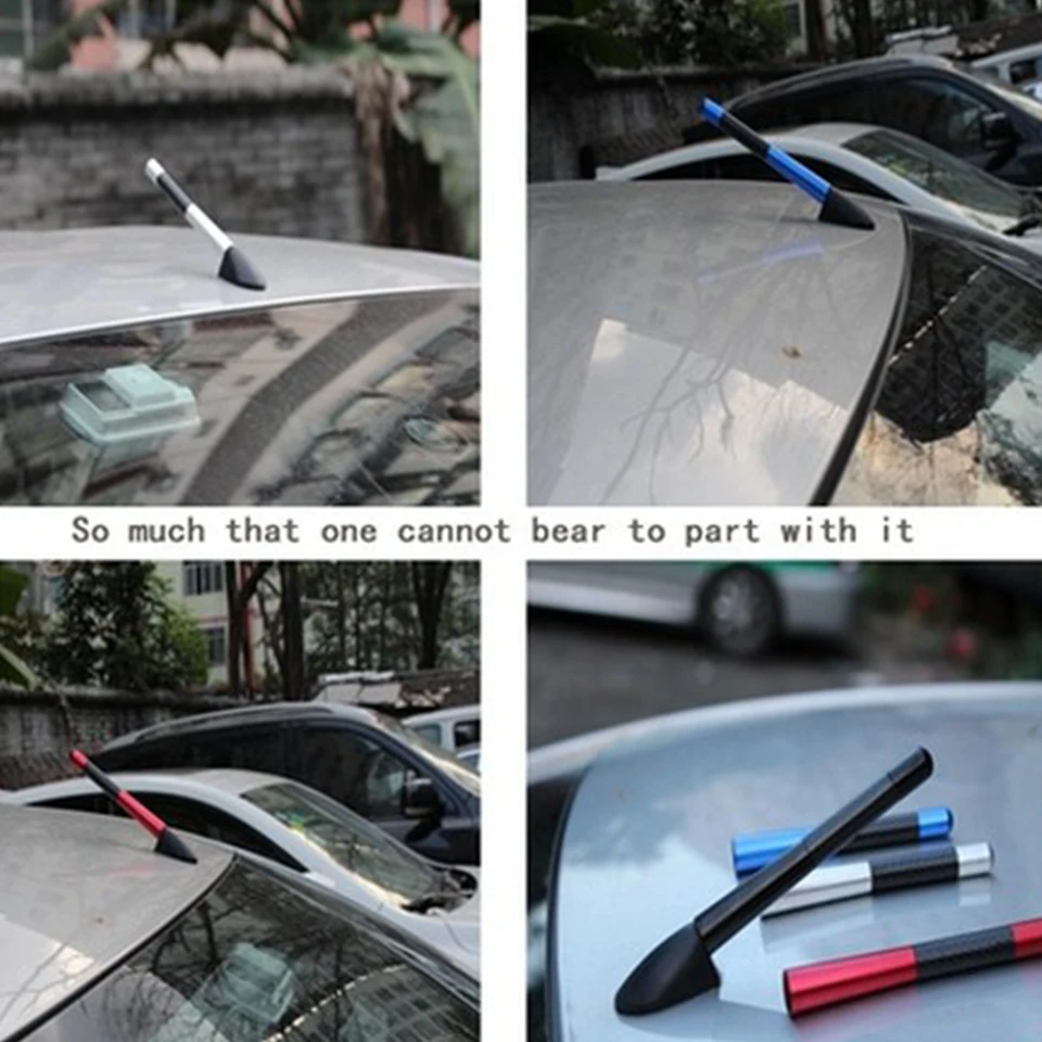 Автомобильная антенна FM/AM из углеродного волокна для радио на крышу Bmw E36 E46 E90 E91 E92