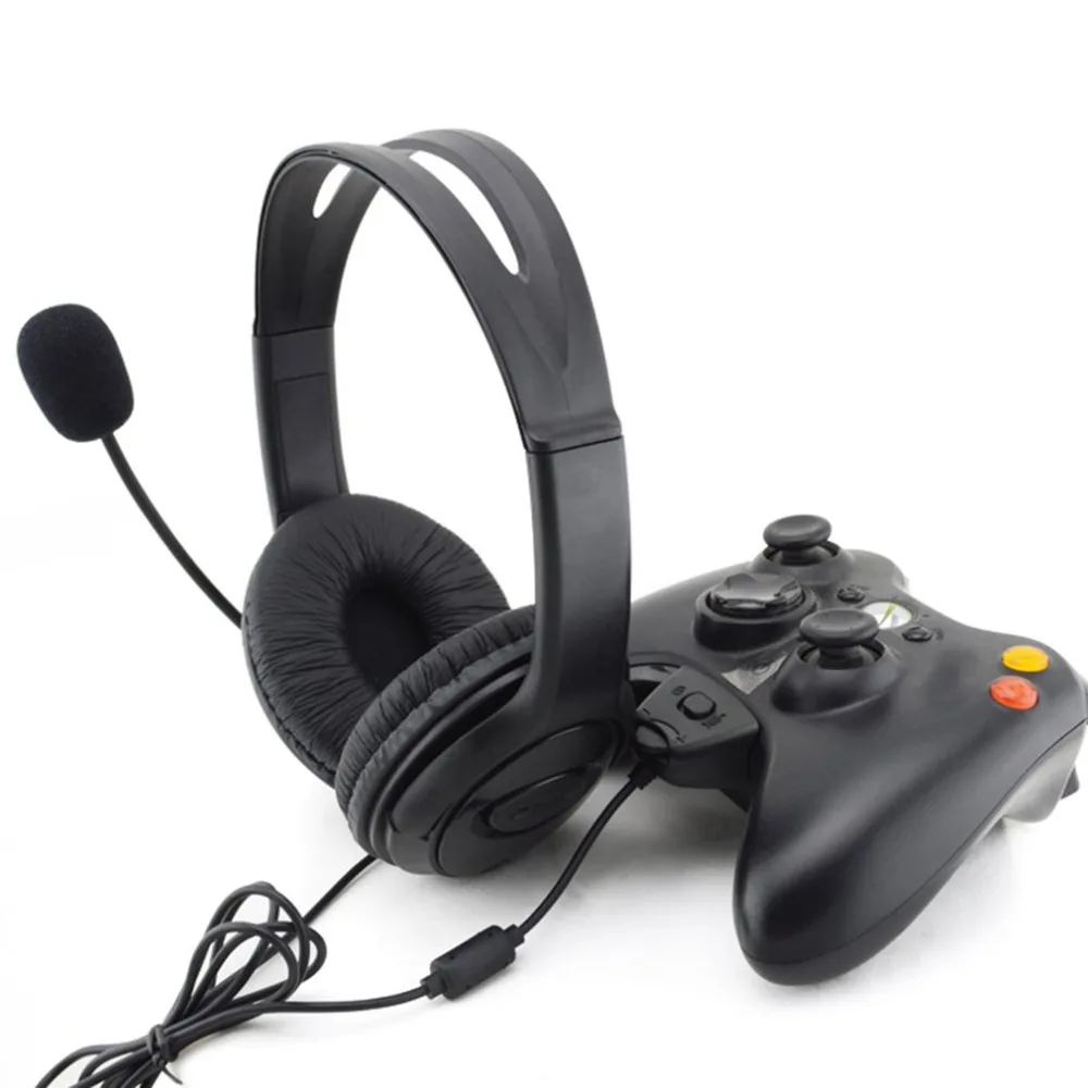 Игровая гарнитура с регулируемым микрофоном для Xbox 360 прочные стереонаушники