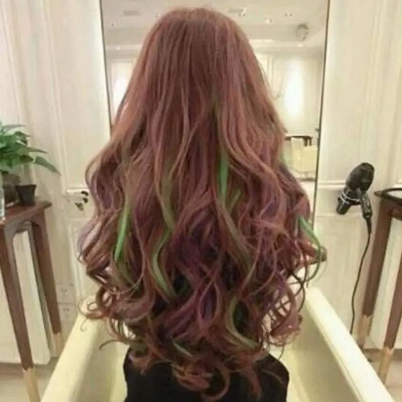 S Bright Temporary Hair Dye Powder Cake Washable Diy Coloring Cream Chalk Set For Adult Kids Festival Party Accessories