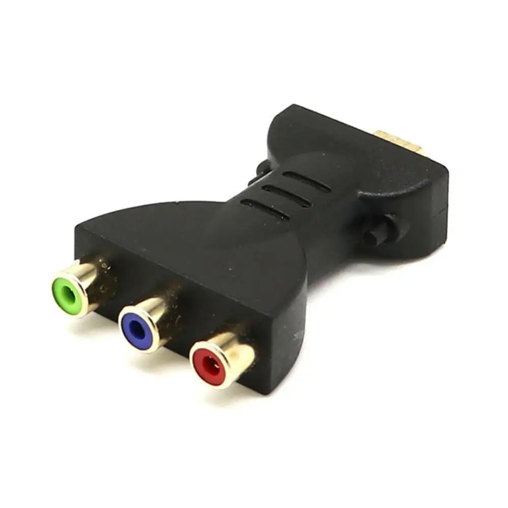 HDMI(Male) To AV Audio Video Converter RGB 3RCA HDMI Adapter 1080P For HDTV DVD Projector Home Theater In Copper+Plastic |