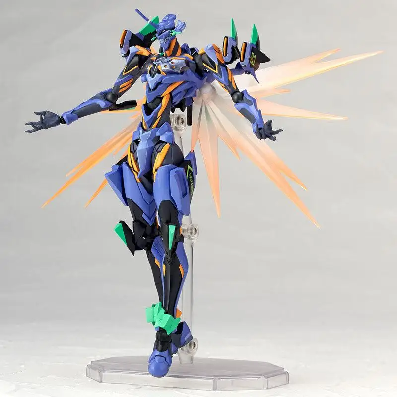 

Holiday Ayanami King Action Figure Model Toy Eva01 Type Test Driving Suit Anime Figures Eva Collectible Sitting Pvc Statue Gifts