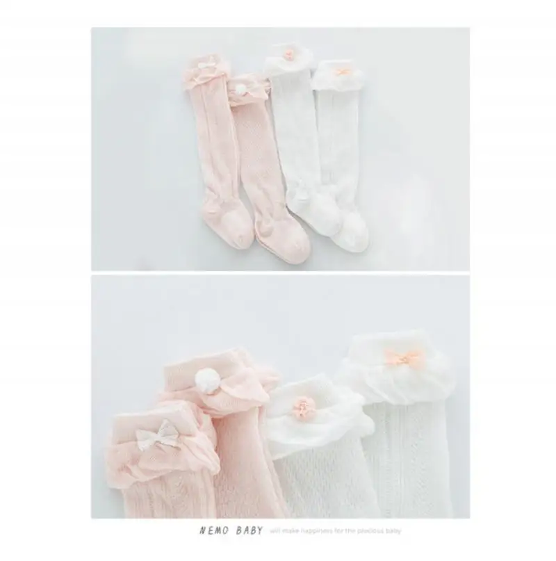 Детские носки от комаров 0-3 лет летние тонкие сетчатые дышащие хлопковые детские