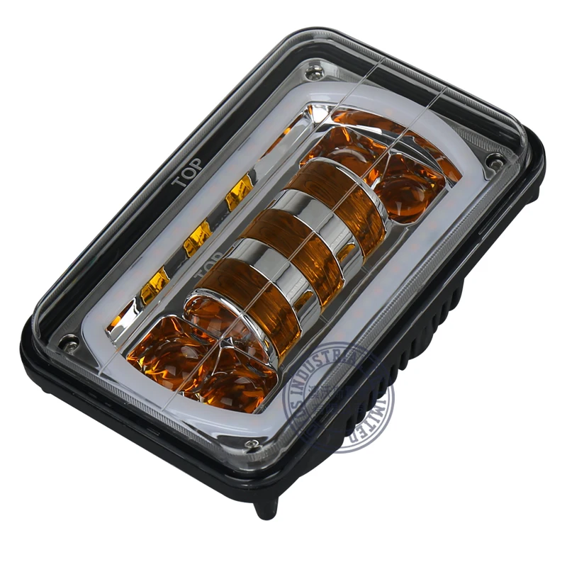 4x6 &quotквадрат 30 Вт Светодиодный противотуманный автомобильный светильник с