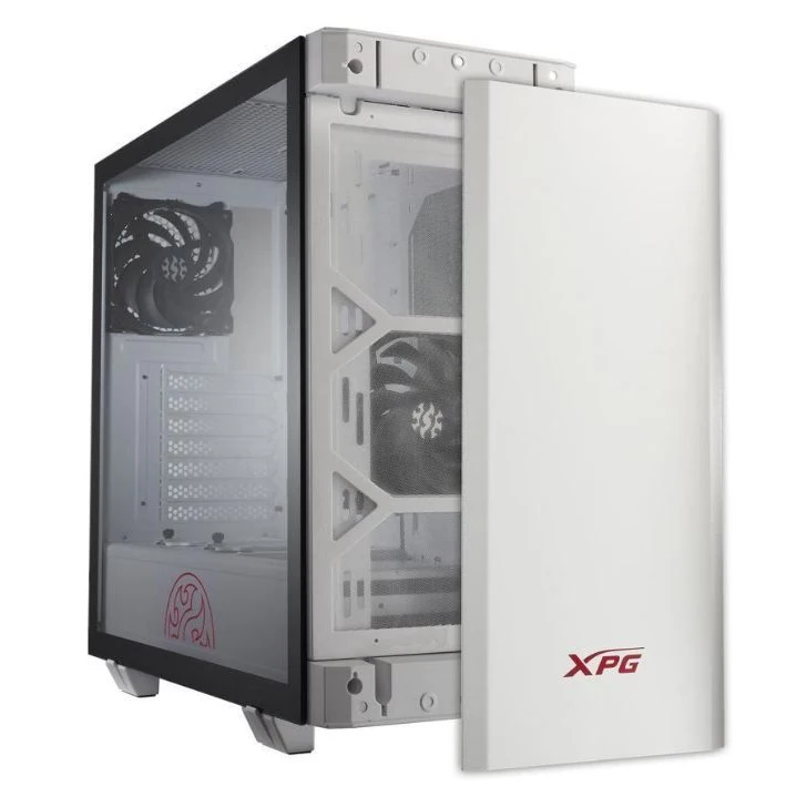 Корпус игровой для ПК XPG INVADER BOXWORLDWIDE (ATX подсветка ARGB 2 вентилятора 120мм стеклянная