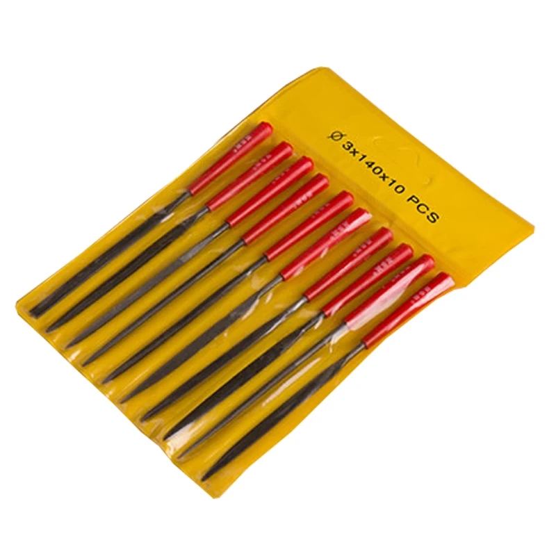 10 шт. титановая сталь набор надфилей металлической глины-гравировальные станки