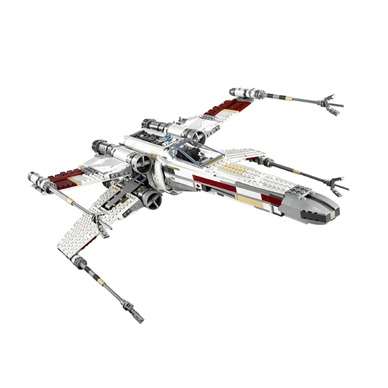 Lepinblocks 05039 звезда План серии UCS Rebel Red Five X крыло модель космического истребителя