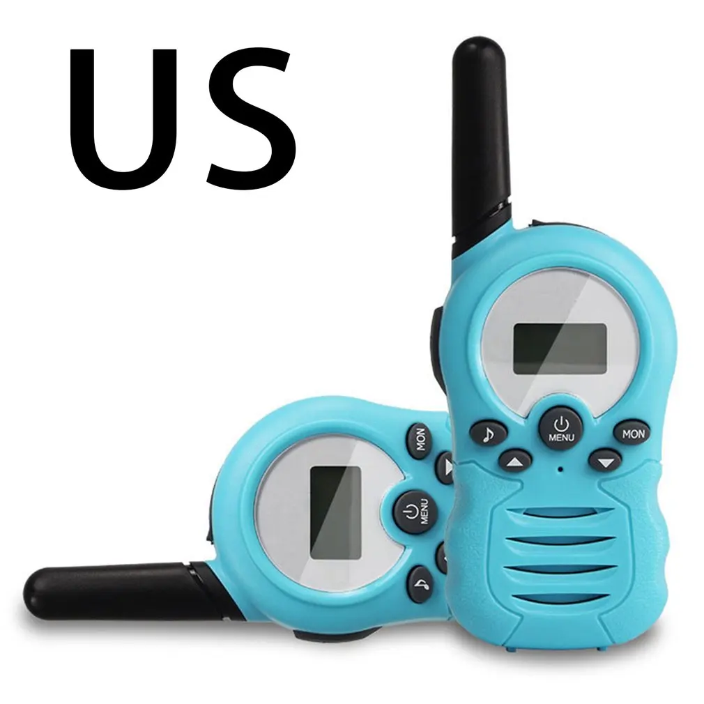 

1 Pair Walkie Talkies For Kids Radio Long Range Handheld Interphone Best Gift Toys For Boys And Girls Outside Adventure