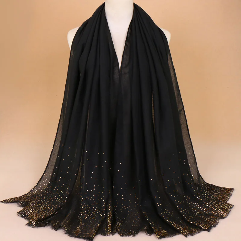 

Hot Bronzing New Flower Cotton Scarf Monochromatic Thin Women's Long Scarf Four Seasons Outdoor Decorate Scarves Solid Scarf