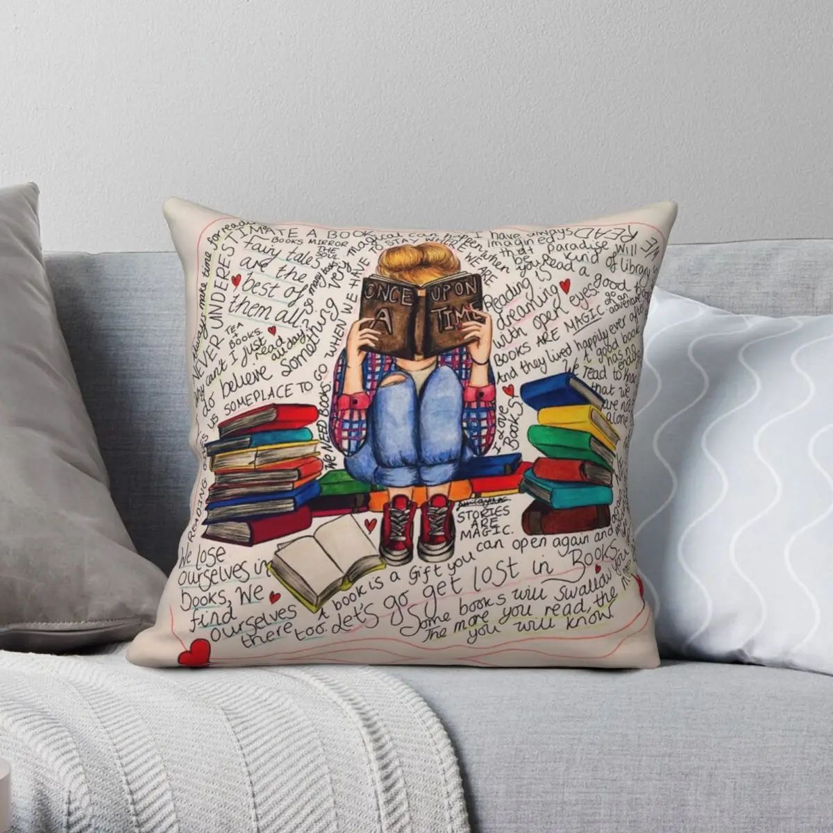 

Квадратный чехол для подушки с открытыми глазами из полиэстера и льна, 45x45