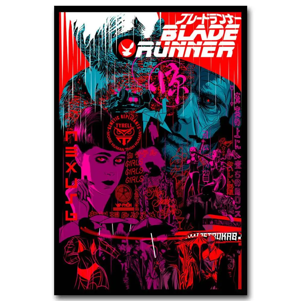 Blade Runner 2049 новый фильм Шелковый плакат декоративной живописи настенная живопись