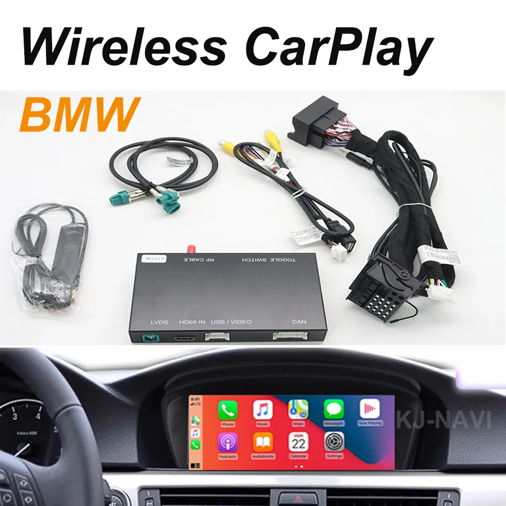 Беспроводной CarPlay для BMW NBT 4 серии F32 F33 F36 2011 - 2016 с Android Mirror Link AirPlay функция