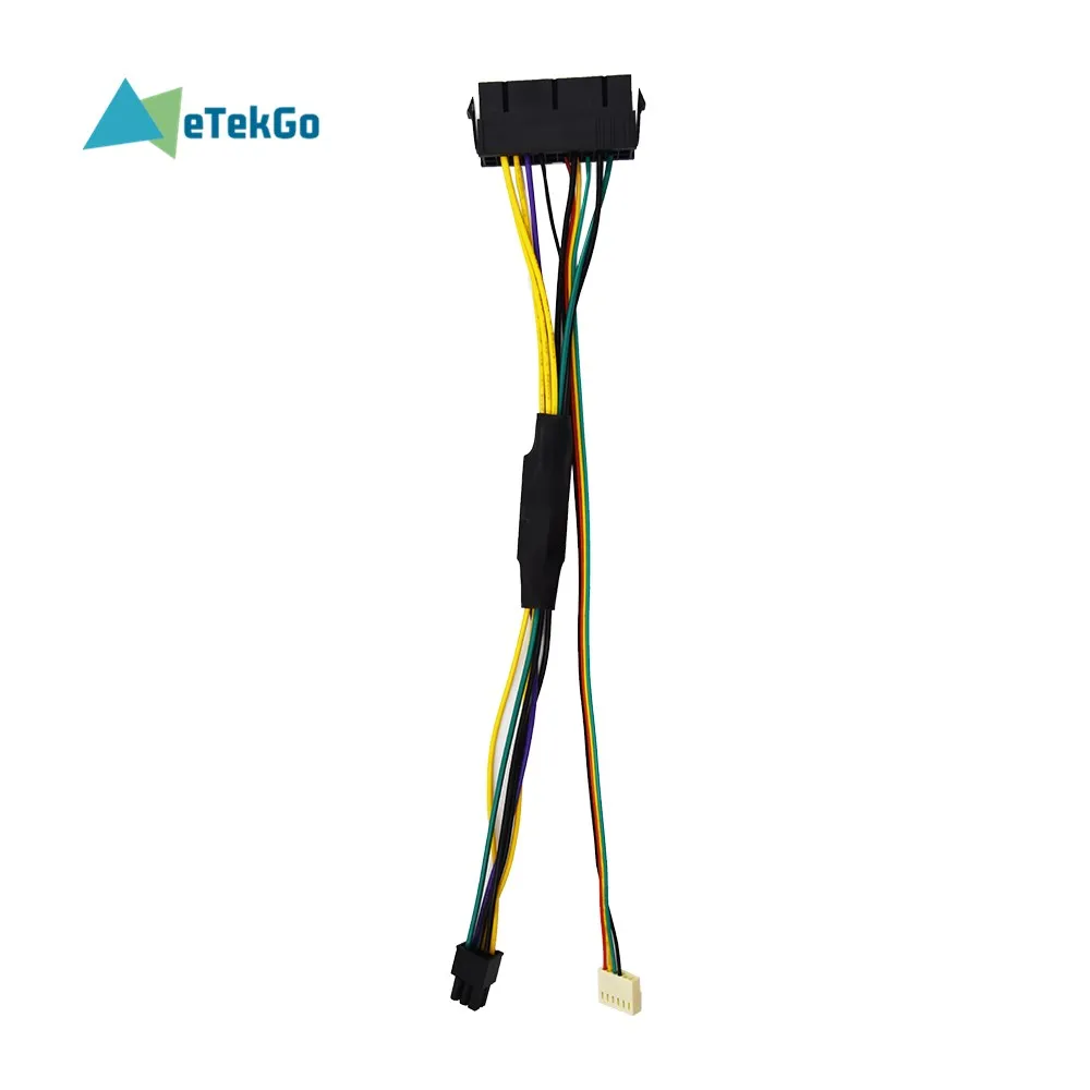 2 шт. ATX основной 24Pin к 6Pin PSU адаптер питания кабель 12 &quot18AWG для hp Z220 Z230|Компьютерные