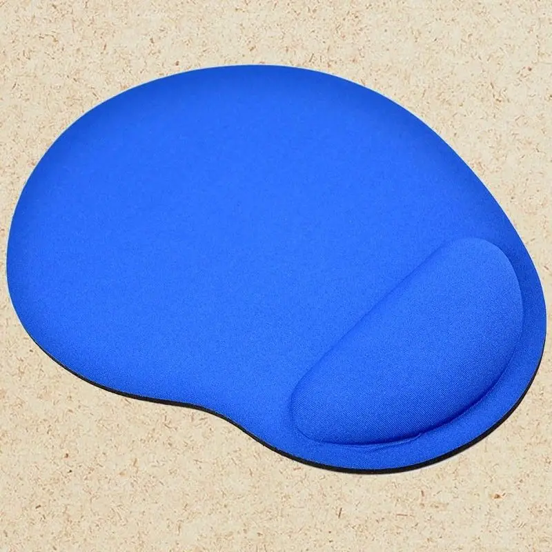 Mouse Pad With Wrist Protect For Computer Laptop Notebook Mat Comfort Rest Support Game Office Black Blue Muismat | Компьютеры и офис