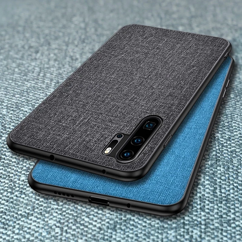 

Case For Huawei P40 P30 P20 Pro /Lite P Smart 2020 Plus 2019 Z Nova 5T 8Pro Honor 10 9a Cases Slim Fabric Skin Hard Back Cover