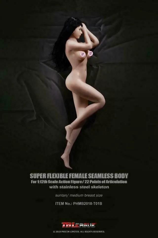 TBLeague 1/12 женский Suntan Body Phicen бесшовная фигурка Модель Кукла PHMB2018-T01B девушка женская фигура тело