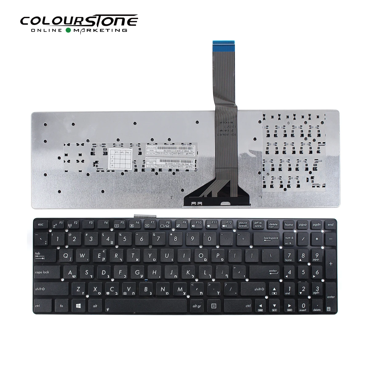 

New Black Laptop Keyboard For ASUS K55 K55VD K55VJ K55VS K55XI K55DE K55DR K55A K55N K55V K55VJ K55VM HB Version Without Frame