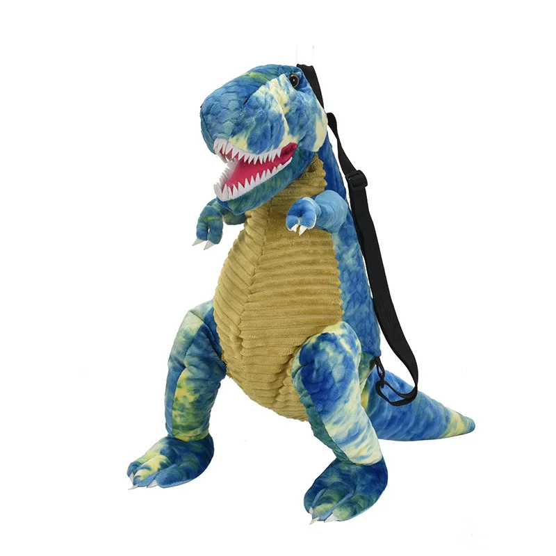 

3D Dinosaur Backpack Cute Cartoon Children's Plush Backpack Boys and Girls Accessories Bag School Supplies Children's Gift