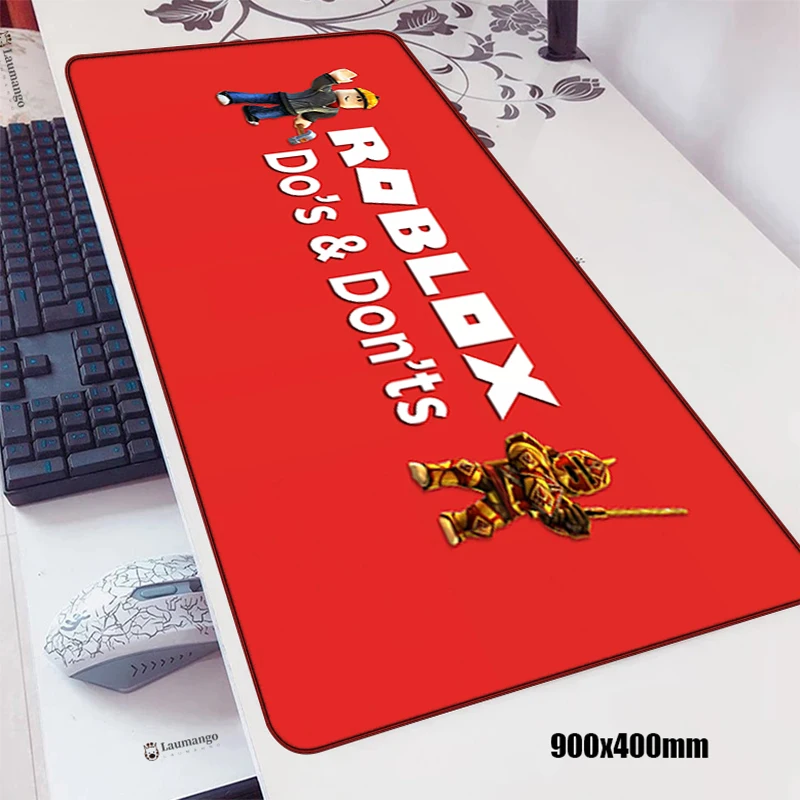 

Anime Mouse Pad Xl Roblox Large Desk Mat Pc Gamer Carpet Computer Mousepad Company Gaming Accessories Mausepad Keyboard Laptop