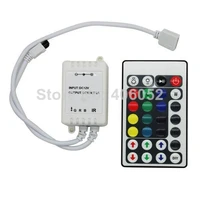 10pcslot 28 keys rgb ir led controller dc5v 12v 24v for 50503528 led strip light and rgb led module