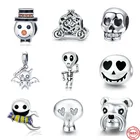 Новинка, европейские бусины в виде собаки, подходят для оригинальных шармов, серебро 925 пробы, браслет для девушек, модные украшения