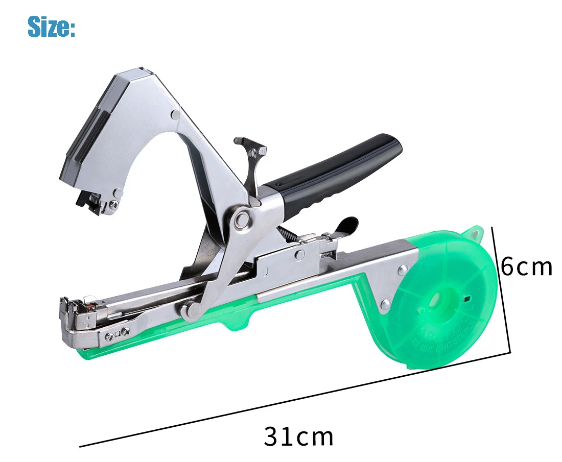 M&aacute;quina para atar ramas de verduras y flores, grapadora de enredadera, dispositivo de atado-5