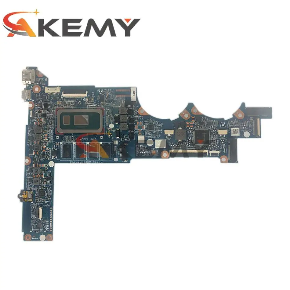 l37350 601 laptop uma motherboard da0g7dmb8d0 w i5 8265u 8gb ram for hp spectre 13 an 13 an00 laptops free global shipping