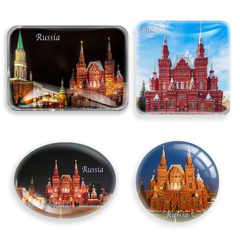 Россия фон для фотосъемки Красная стена магнит на холодильник мир &quotтуристский