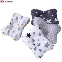 anyuansimfamilybaby nursing pillow infant newborn sleep support concave cartoon pillow printed shaping cushion prevent flat
