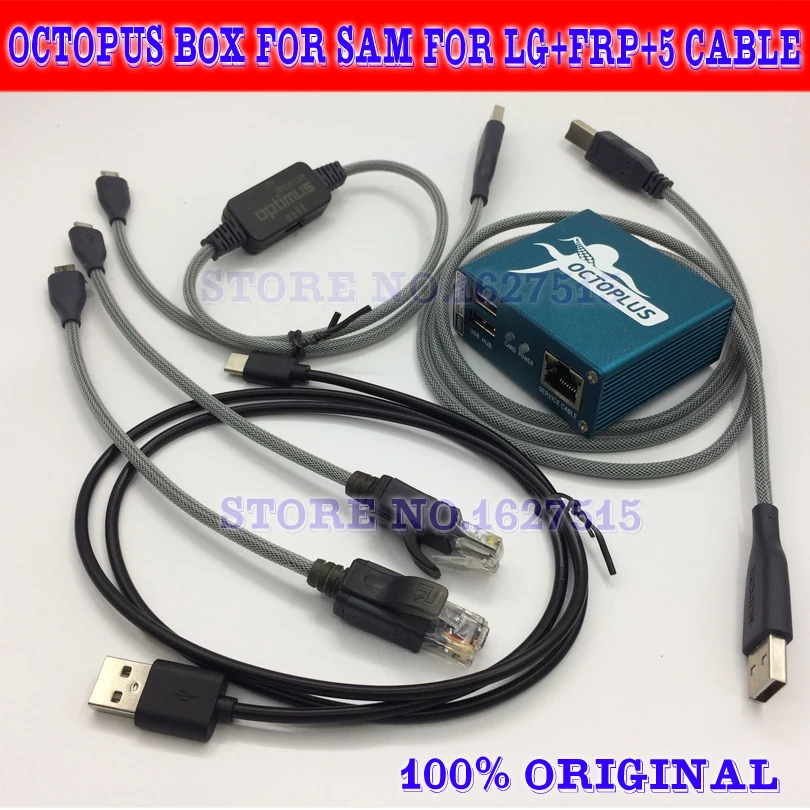 Gsmjustoncct octoplus box / octopus + frp actived полная активация для LG Sam 5 кабелей включая optimus
