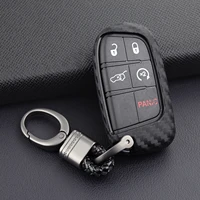 key fob case cover for jeep grand cherokee renegade compass durango charger challenger journey durango fiat 500x chrysler 300
