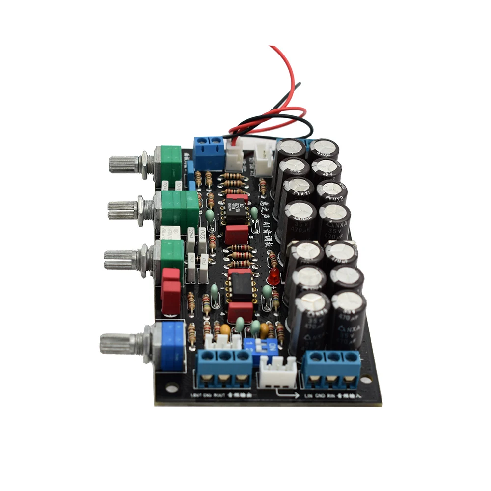 Lusya HIFI OPA2604+ AD827 OPAMP 5532 предусилитель Регулятор громкости G12-005