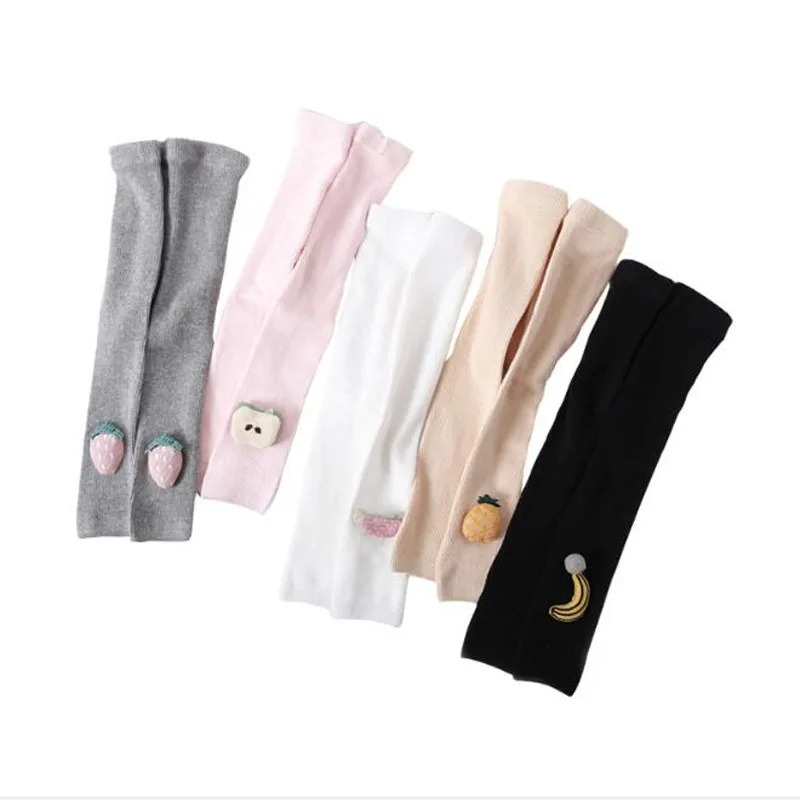 Хлопковые вязаные колготки для маленьких девочек детские брюки с героями