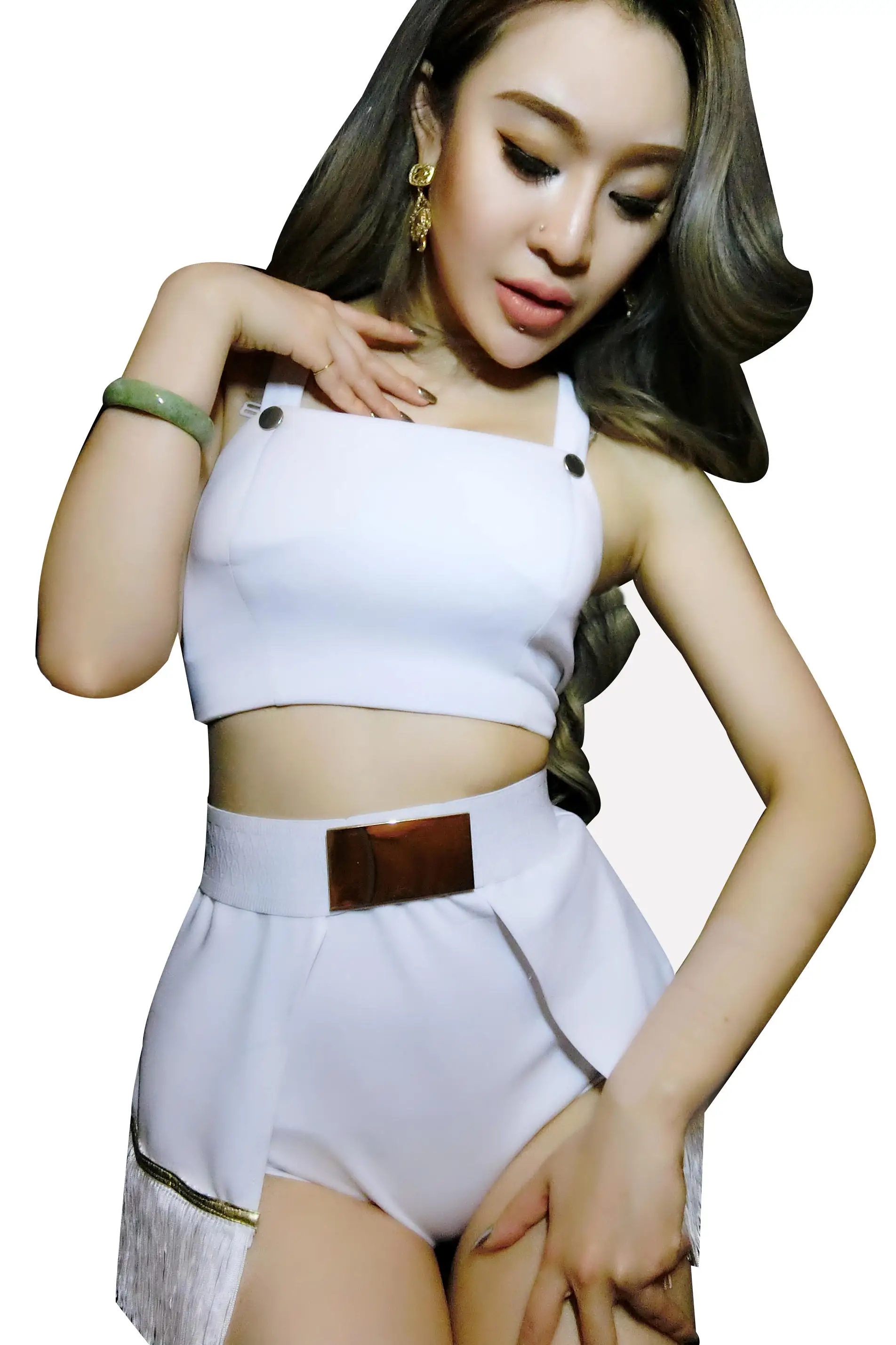 Новинка 2020 пикантные костюмы для ночного клуба сценические бара диджея Женский