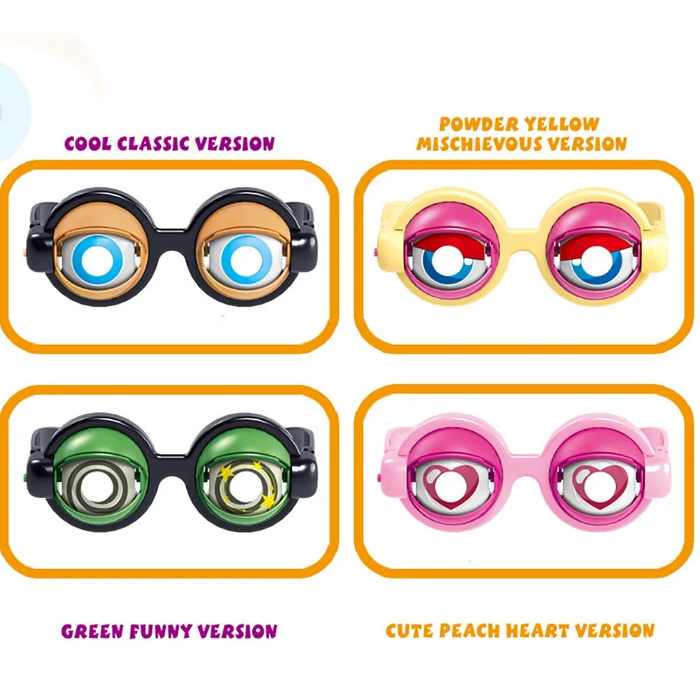 

Fashion Jokes Eyeglasses Novelty Crazy Eyes Toy Kids Creative Pranks Glasses Party Funny Glasses Toys Halloween Chrismas Gift