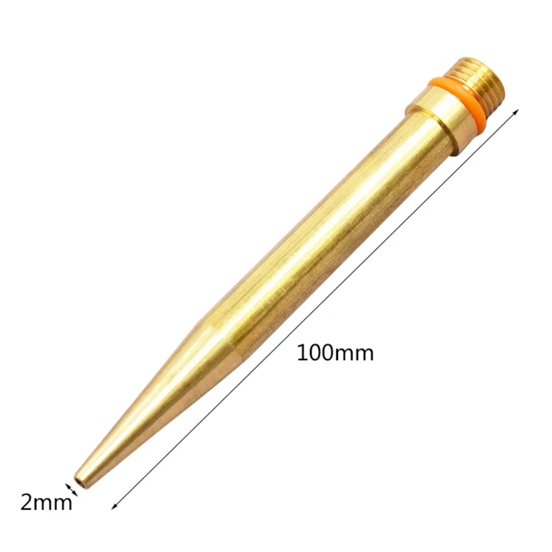

Melt Glue Gu-n Nozzle Accessories Pure Copper Nozzle 2x34mm 2x50mm 70mm N0HB