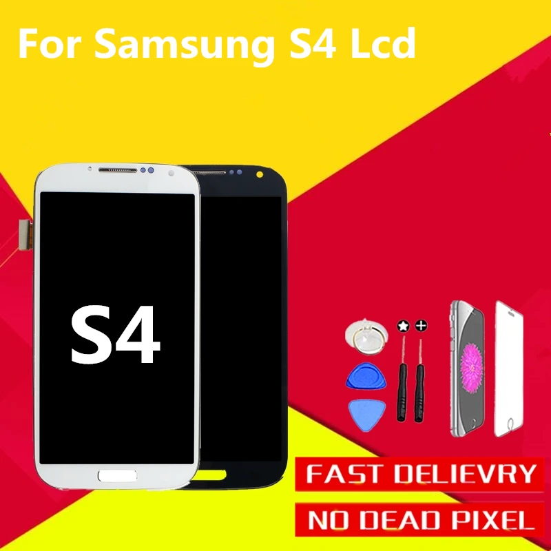 3 шт ААА + дисплей сенсорный экран высокого качества для Samsung S4 i9500 i9505 ЖК