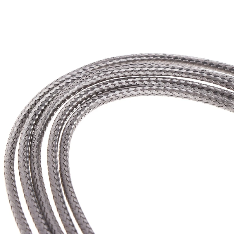 

Temperature Sensor Stainless Steel Probe Tube RTD PT100 Temperature Sensor with 2m 3 Cable Wires for Temperature Controller A10