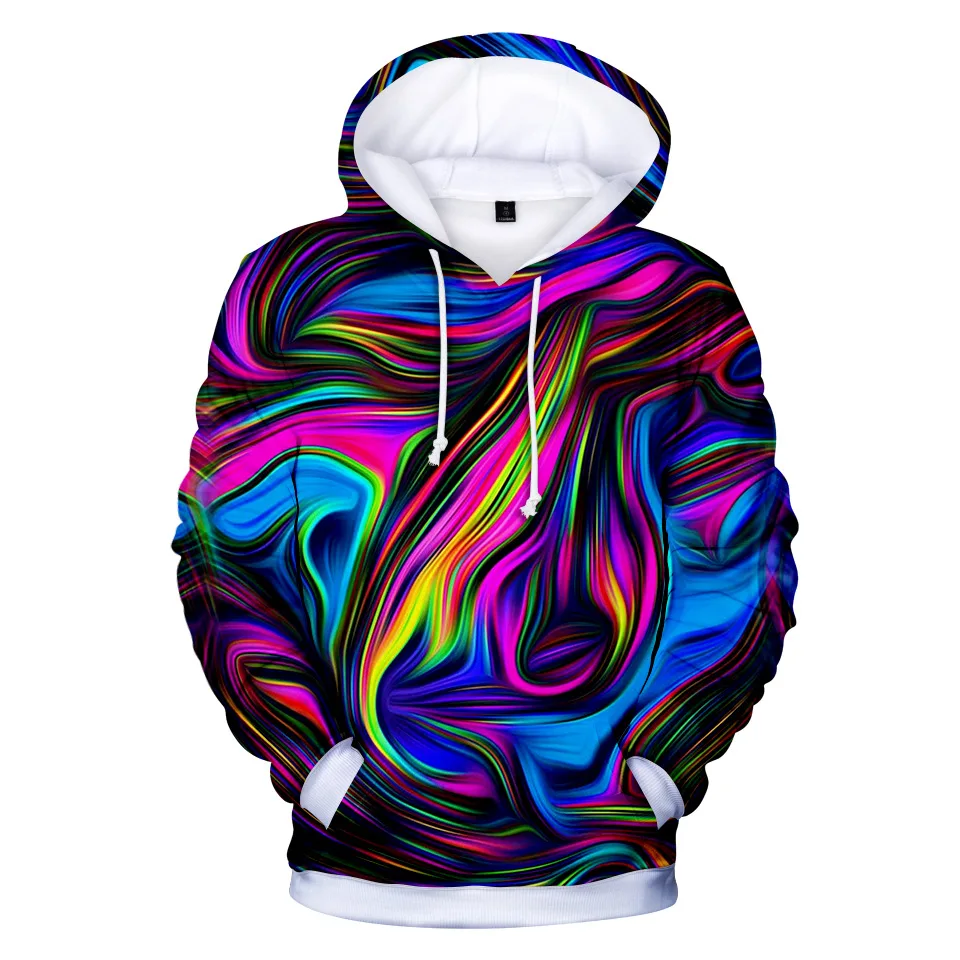 

Magic Swirl pattern Tie Dye 3D Hoodies Men & kids Colorful hoodie sweatshirt fashion Magic Swirl pattern 3D hoodie sportswear
