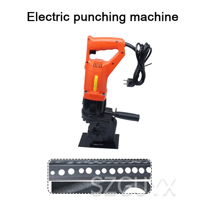 Электрическая угловая стальная штамповочная машина плоский железо медь