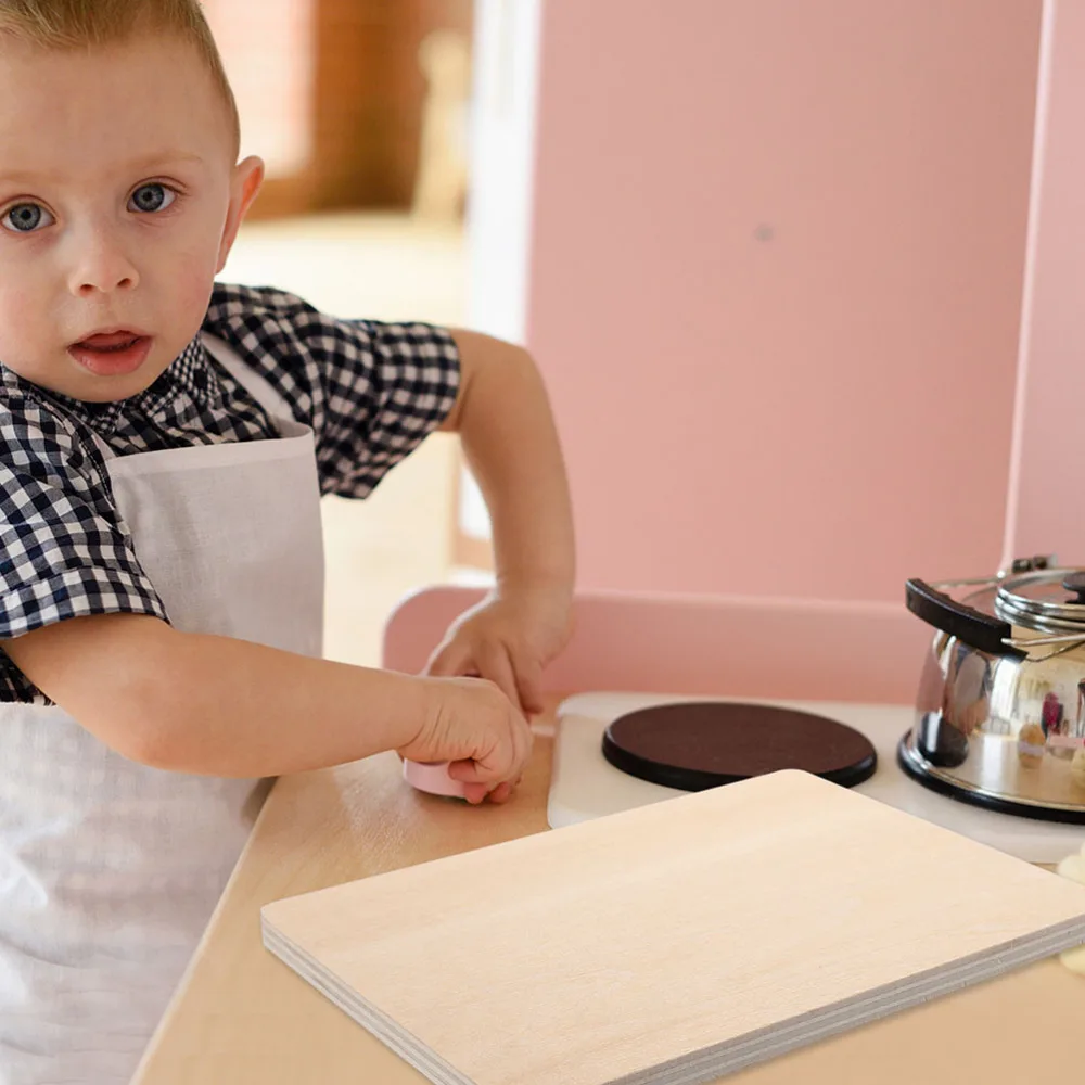 

1 Set Practical Kitchen Child Cutter Chopping Board Plaything