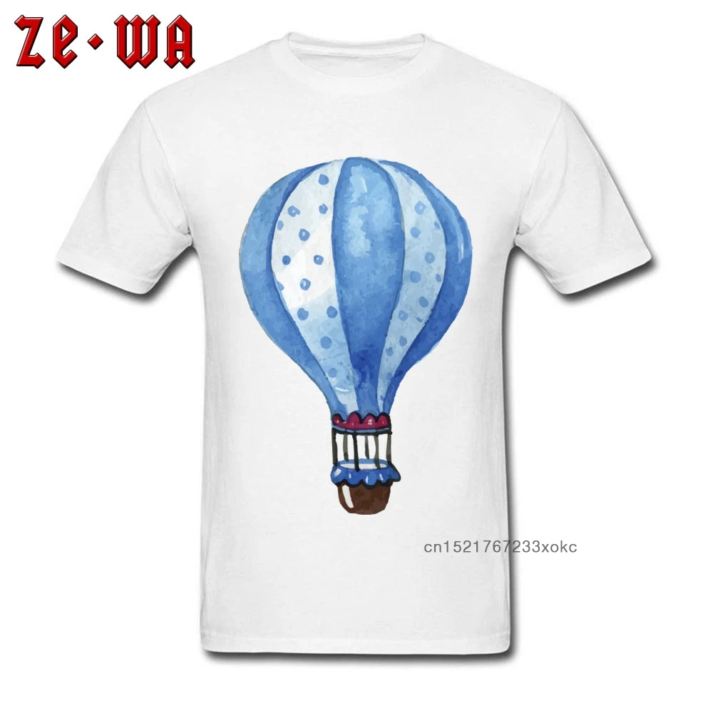 Футболка мужская повседневная с принтом воздушных шаров тенниска в простом