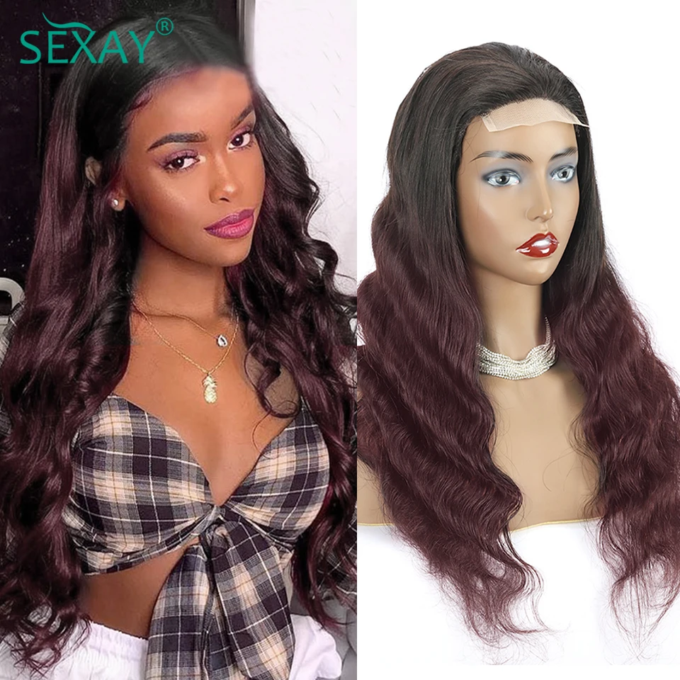 

Парики Sexay 99J красного цвета женские, 180, 10 А, 12-30 дюймов