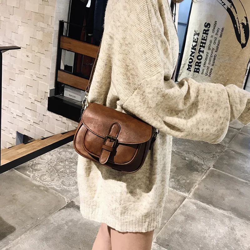 Youda/новая Оригинальная женская сумка в стиле ретро простые модные сумки на плечо