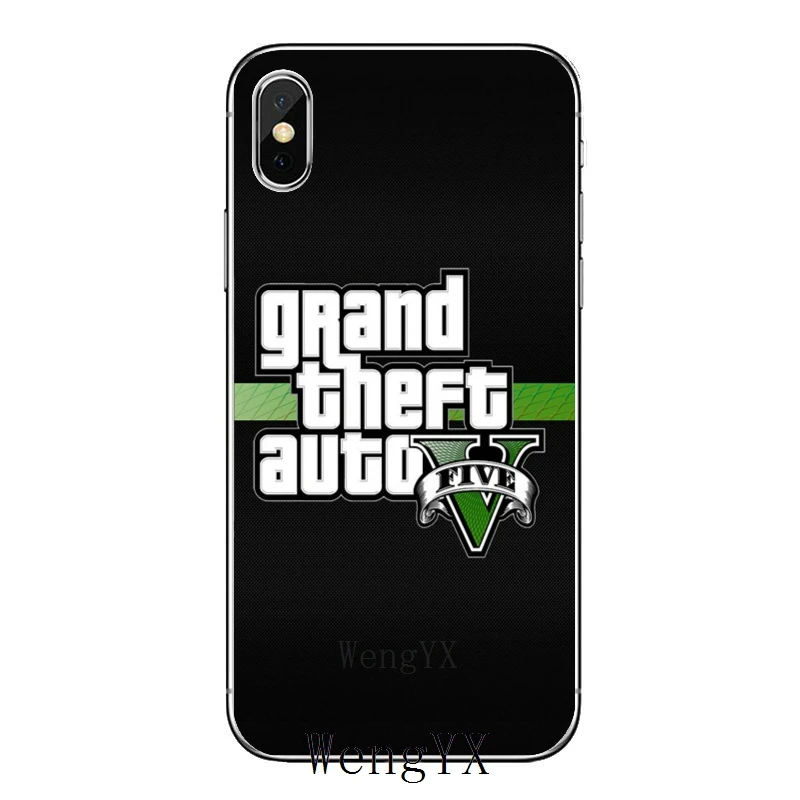 Чехол для телефона с GTA 5 Grand Theft Auto V аксессуары Huawei P30 P20 Pro P10 P9 P8 Lite Y5 Y6 Y7 Y9 P Smart Plus 2018