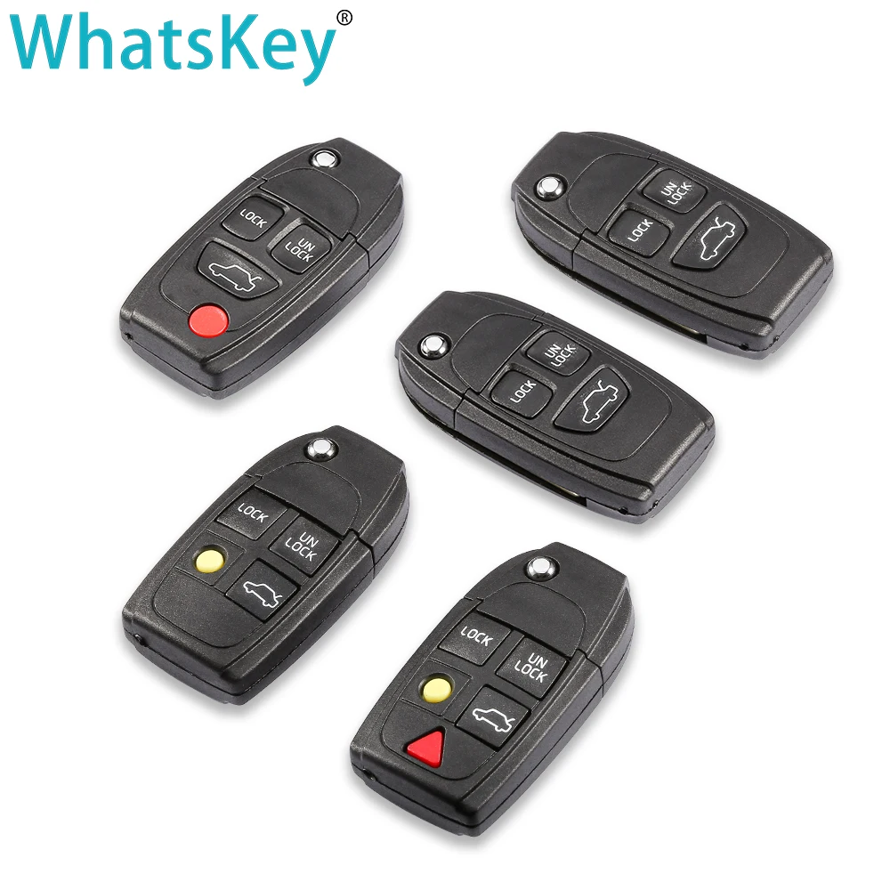 Новый обновленный дистанционный откидной смарт-ключ WhatsKey для Volvo XC70 XC90 V50 V70 S60 S80 C30